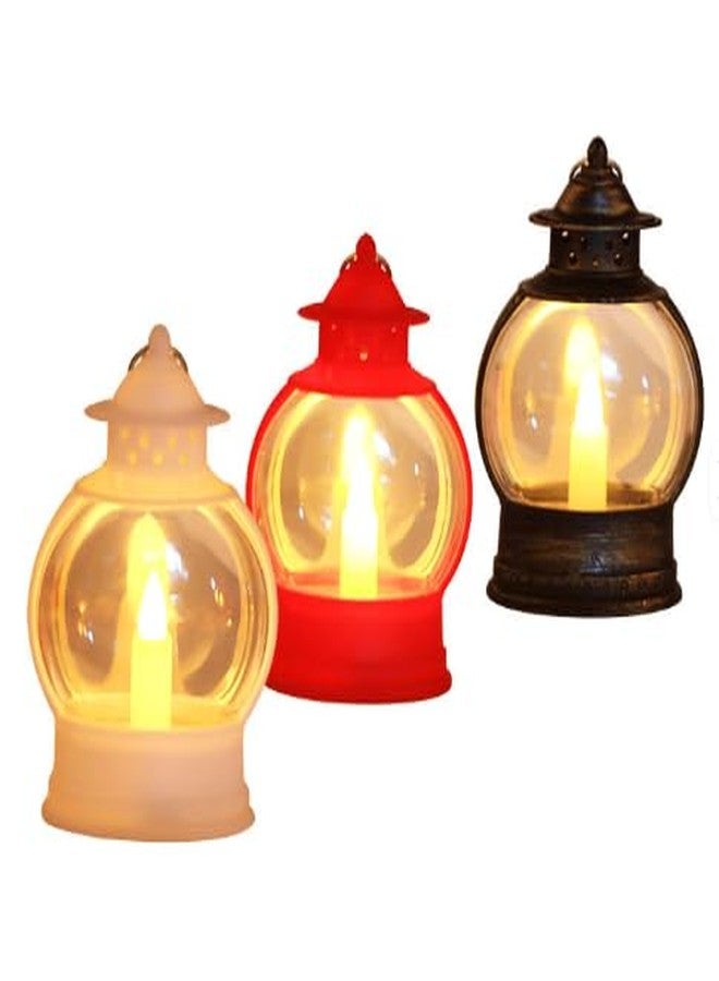 SHOPECOM فوانيس شمسية خارجية مقاومة للماء من SHOPECOM مع زجاج، فوانيس LED عتيقة الطراز بدون لهب، فوانيس زينة خارجية للهدايا، الفناء، الحديقة، الشرفة، الشرفة الأمامية، الحفلات (2) - Image 1